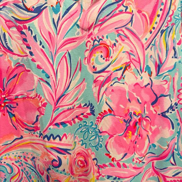 Lily Pulitzer UPF 50+ Sophiletta Short Sleeve Dress Size Medium - Picture 4 of 5